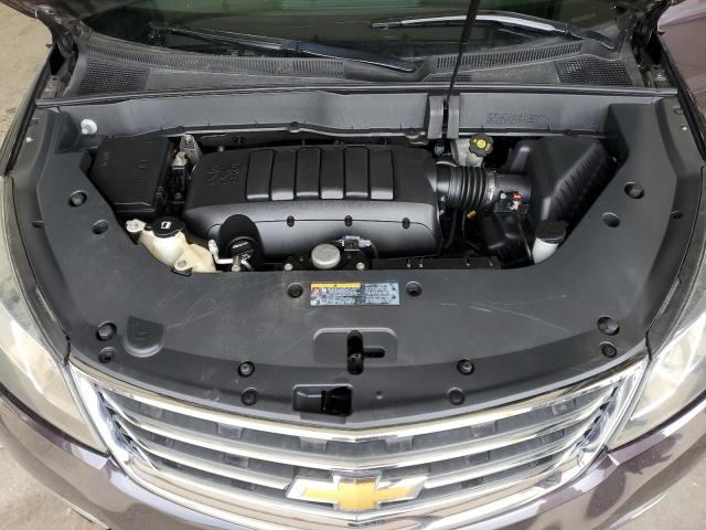 1GNKVGKD7FJ171373 - 2015 CHEVROLET TRAVERSE LT 石墨色 照片 12