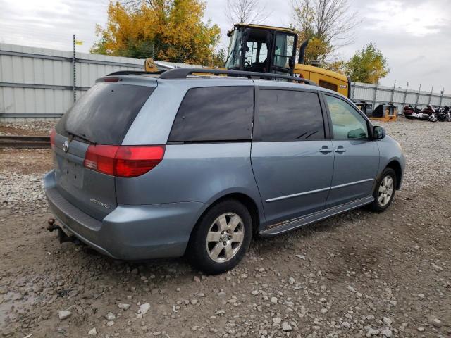 5TDZA22CX4S000713 - 2004 TOYOTA SIENNA XLE TURQUOISE photo 3