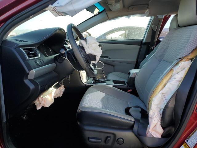 4T1BF1FK4FU974468 - 2015 TOYOTA CAMRY LE RED photo 7