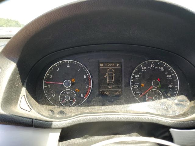 1VWBH7A34DC079824 - 2013 VOLKSWAGEN PASSAT SE 黑色 照片 9