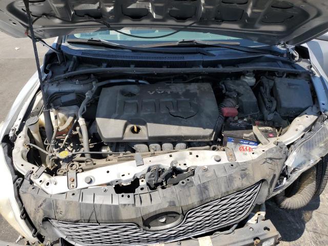 1NXBU40E69Z106101 - 2009 TOYOTA COROLLA BASE SILVER photo 11