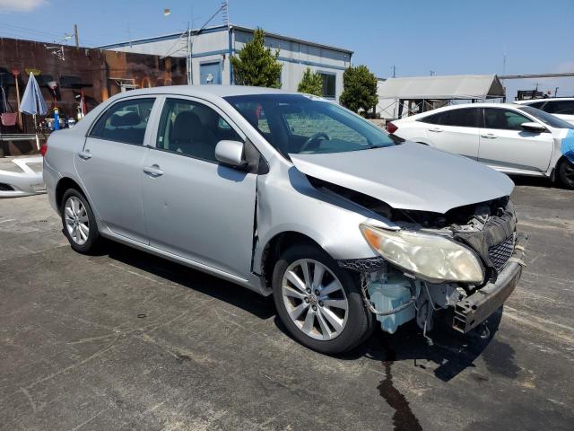 1NXBU40E69Z106101 - 2009 TOYOTA COROLLA BASE SILVER photo 4