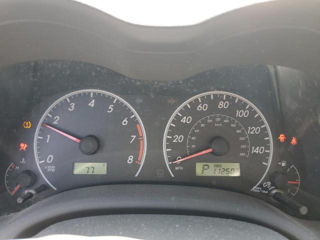 1NXBU40E69Z106101 - 2009 TOYOTA COROLLA BASE SILVER photo 9