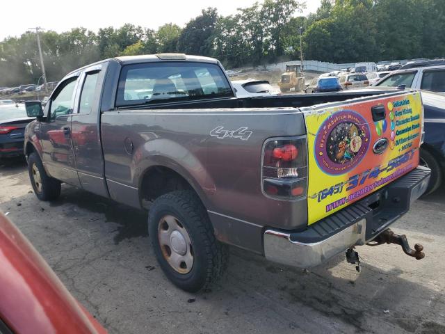 1FTRX14W75NA70810 - 2005 FORD F-150 GRAY photo 2