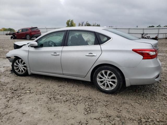 3N1AB7AP5JY260813 - 2018 NISSAN SENTRA S SILVER photo 2