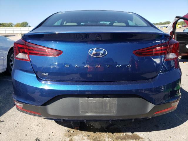 5NPD74LF2KH483453 - 2019 HYUNDAI ELANTRA SE BLUE photo 6