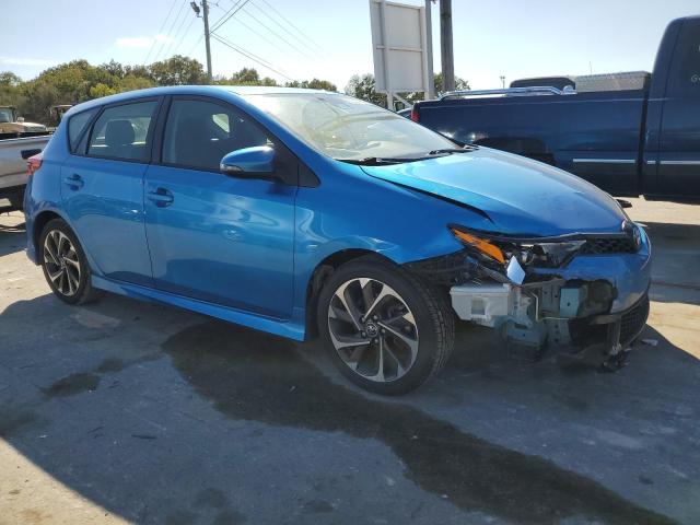 JTNKARJEXHJ550327 - 2017 TOYOTA COROLLA IM BLUE photo 4