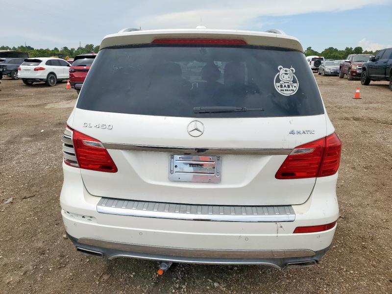 4JGDF7CE5DA164792 - 2013 MERCEDES-BENZ GL 450 4MATIC WHITE photo 6