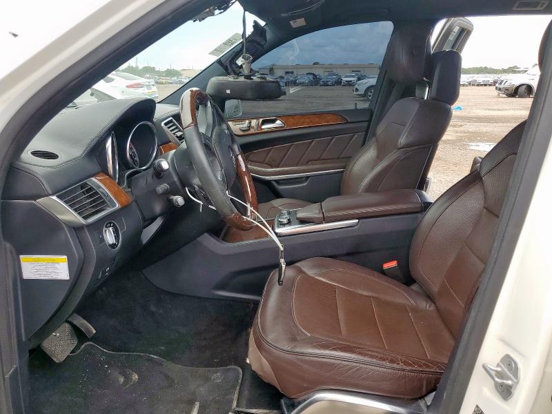 4JGDF7CE5DA164792 - 2013 MERCEDES-BENZ GL 450 4MATIC WHITE photo 7