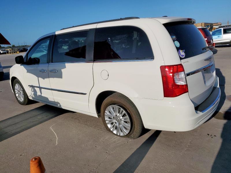 2C4RC1CG9DR767550 - 2013 CHRYSLER TOWN & COU TOURING L WHITE photo 2