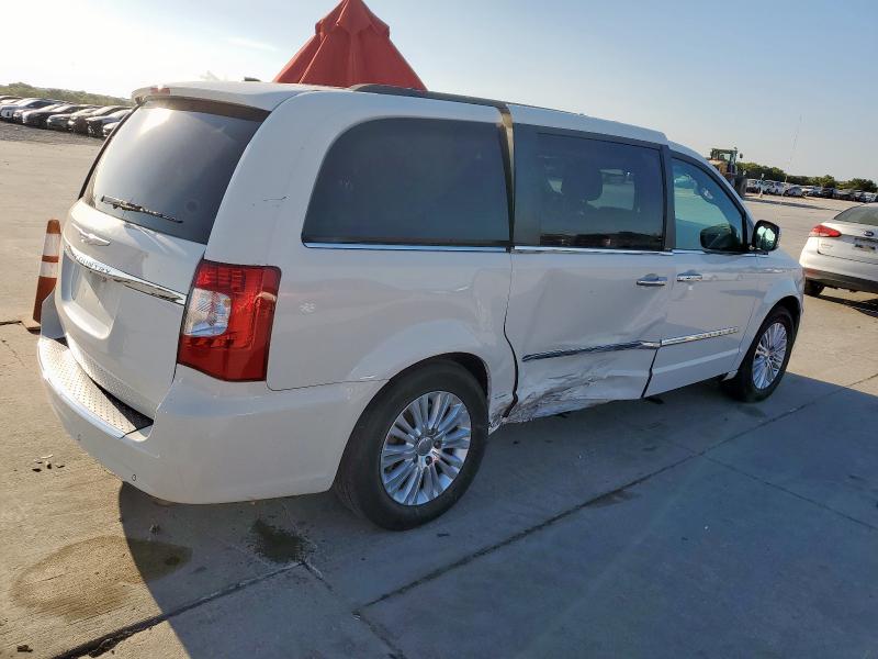 2C4RC1CG9DR767550 - 2013 CHRYSLER TOWN & COU TOURING L WHITE photo 3