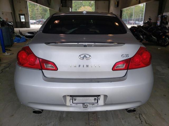 JNKBV61E87M711034 - 2007 INFINITI G35 BLACK photo 6