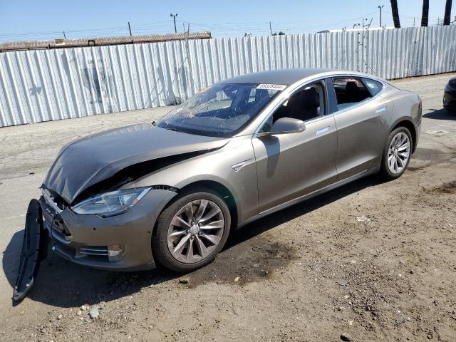 5YJSA1E1XGF131400 - 2016 TESLA MODEL S GRAY photo 1
