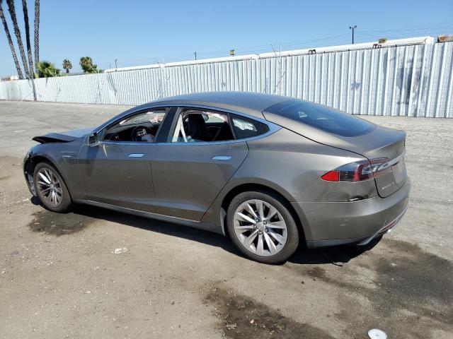 5YJSA1E1XGF131400 - 2016 TESLA MODEL S GRAY photo 2