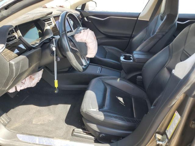 5YJSA1E1XGF131400 - 2016 TESLA MODEL S GRAY photo 7