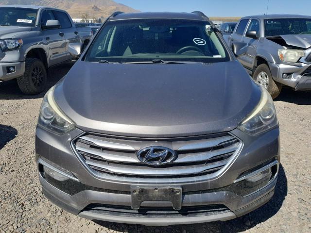 5NMZUDLB6JH105305 - 2018 HYUNDAI SANTA FE SPORT GRAY photo 5