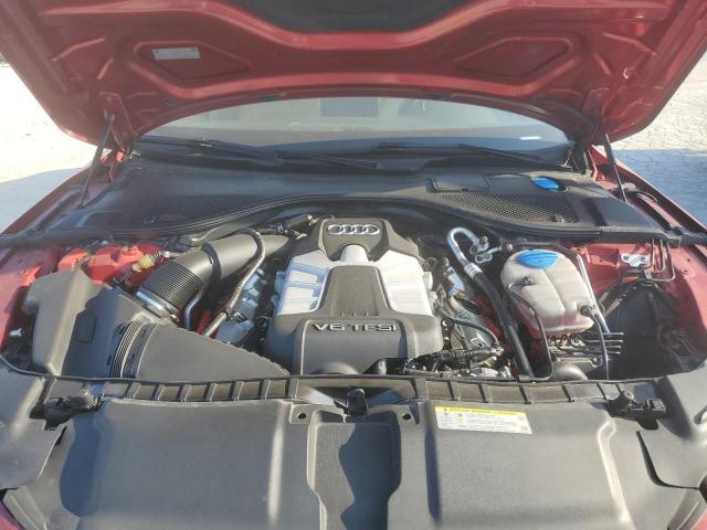 WAU2GAFC3CN168764 - 2012 AUDI A7 PRESTIGE მუქწითელი ფოტო 11