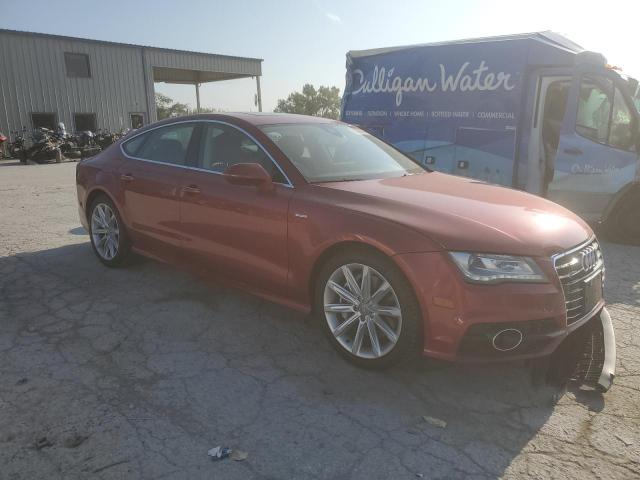 WAU2GAFC3CN168764 - 2012 AUDI A7 PRESTIGE მუქწითელი ფოტო 4