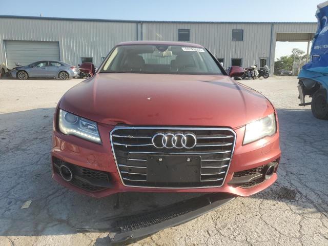 WAU2GAFC3CN168764 - 2012 AUDI A7 PRESTIGE მუქწითელი ფოტო 5