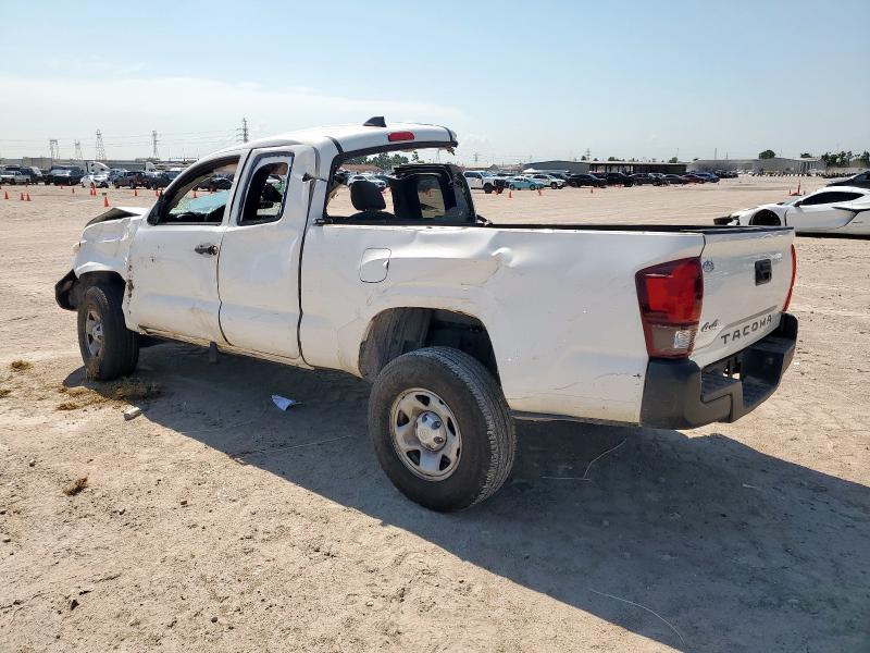 3TYSX5EN4LT002412 - 2020 TOYOTA TACOMA ACCESS CAB WHITE photo 2