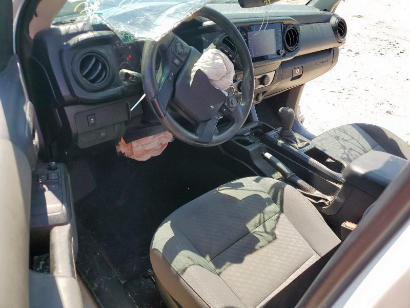 3TYSX5EN4LT002412 - 2020 TOYOTA TACOMA ACCESS CAB WHITE photo 8