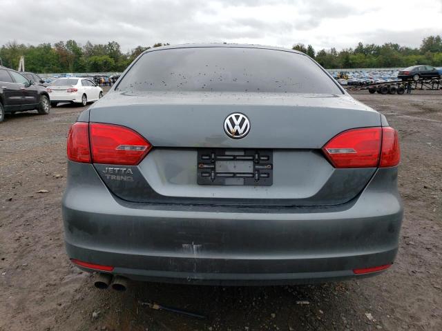 3VW2K7AJXDM307081 - 2013 VOLKSWAGEN JETTA BASE GRAY photo 6