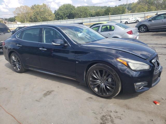 JN1BY1PPXHM170013 - 2017 INFINITI Q70L 3.7 BLUE photo 4