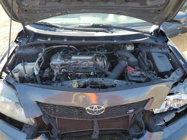 1NXBU40E19Z145503 - 2009 TOYOTA COROLLA BASE Графитовый фото 11