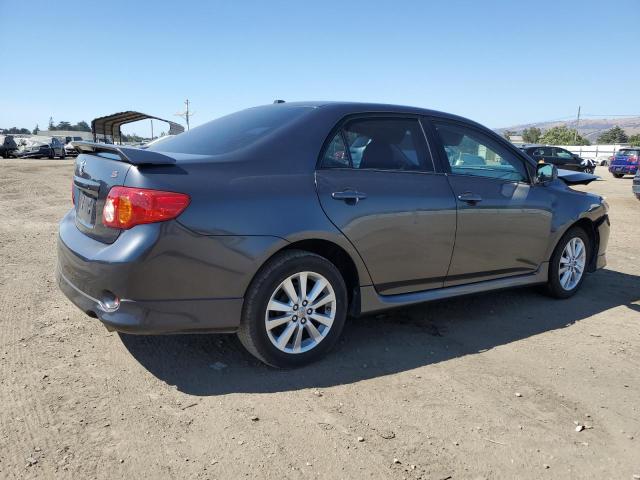 1NXBU40E19Z145503 - 2009 TOYOTA COROLLA BASE Графитовый фото 3