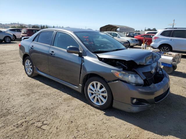 1NXBU40E19Z145503 - 2009 TOYOTA COROLLA BASE Графитовый фото 4