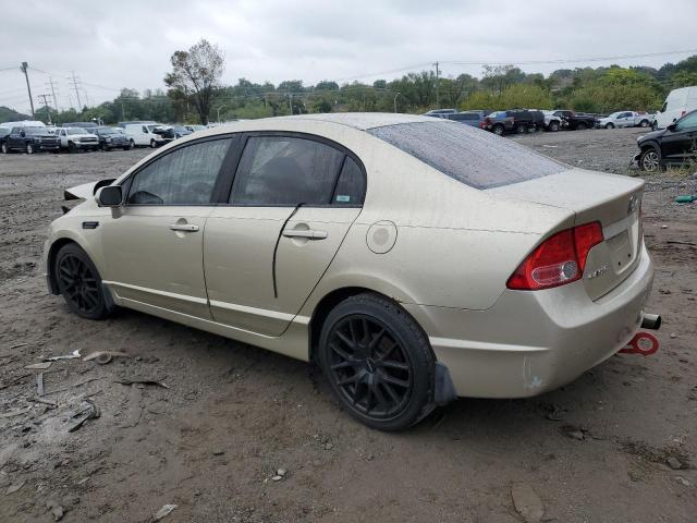 1HGFA16578L015011 - 2008 HONDA CIVIC LX CREAM photo 2