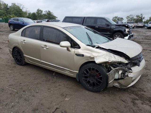 1HGFA16578L015011 - 2008 HONDA CIVIC LX CREAM photo 4