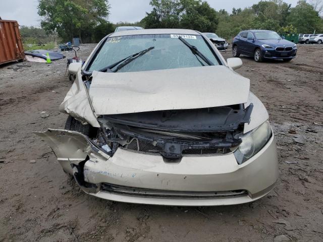 1HGFA16578L015011 - 2008 HONDA CIVIC LX CREAM photo 5