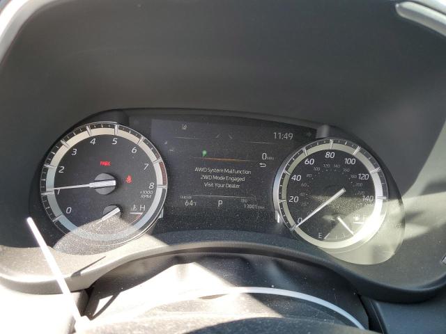 5TDHZRBH1NS587667 - 2022 TOYOTA HIGHLANDER XLE BURGUNDY photo 9