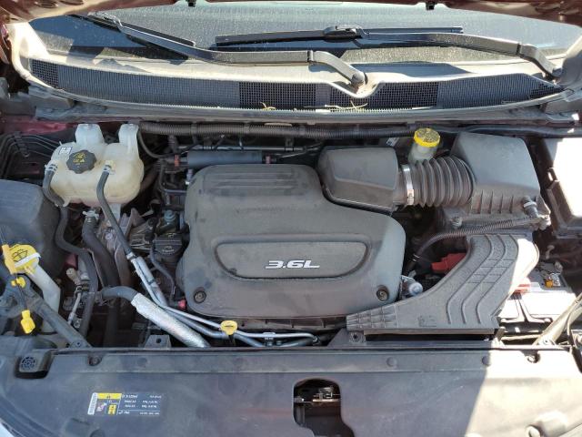 2C4RC1BG0HR676125 - 2017 CHRYSLER PACIFICA TOURING L RED photo 12