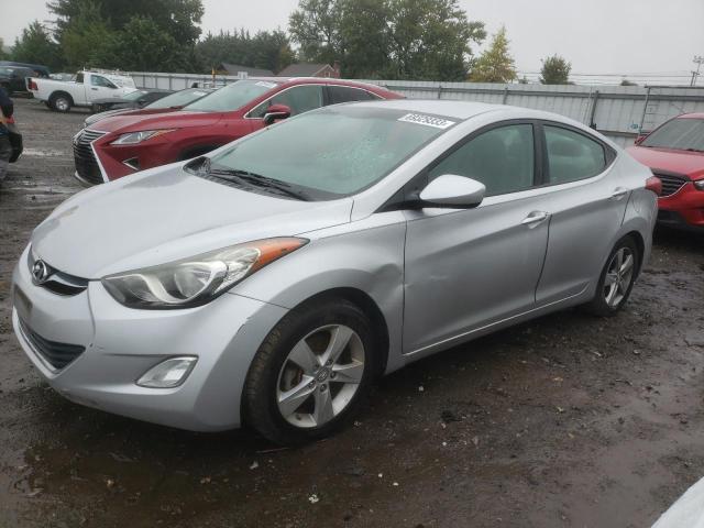 KMHDH4AE4DU534740 - 2013 HYUNDAI ELANTRA GLS SILVER photo 1