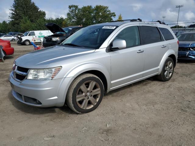 3D4GH67V09T239174 - 2009 DODGE JOURNEY R/T SILVER photo 1