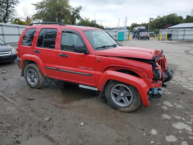 1J4GL48K94W185231 - 2004 JEEP LIBERTY SPORT RED photo 4