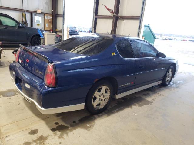 2G1WX12K839323676 - 2003 CHEVROLET MONTE CARL SS BLUE photo 3