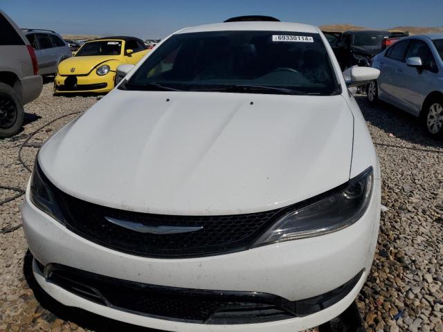 1C3CCCDG5FN556981 - 2015 CHRYSLER 200 S WHITE photo 5