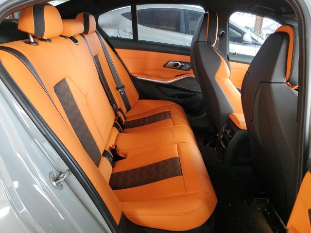 WBS33AY03NFL91785 - 2022 BMW M3 COMPETITION GRAY photo 10