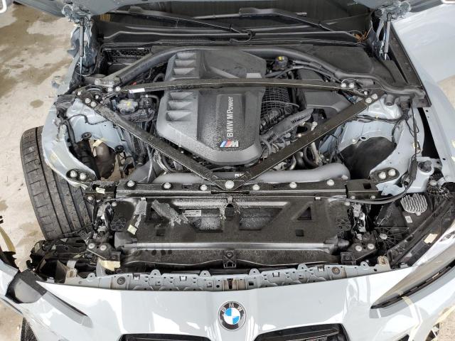 WBS33AY03NFL91785 - 2022 BMW M3 COMPETITION GRAY photo 11