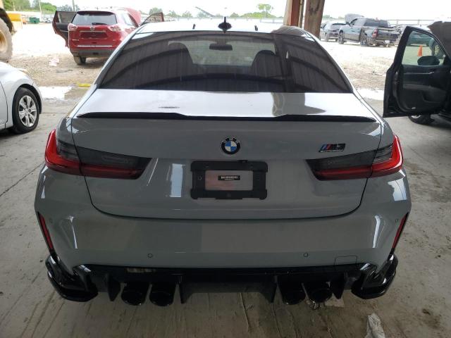 WBS33AY03NFL91785 - 2022 BMW M3 COMPETITION GRAY photo 6