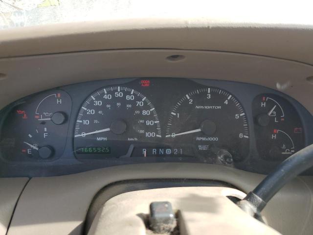 5LMFU28R91LJ08168 - 2001 LINCOLN NAVIGATOR შავი ფოტო 9