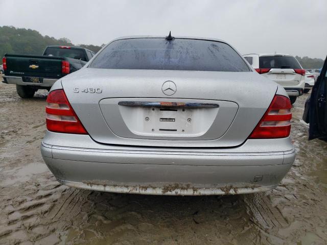 WDBNG70J2YA020998 - 2000 MERCEDES-BENZ S 430 SILVER photo 6