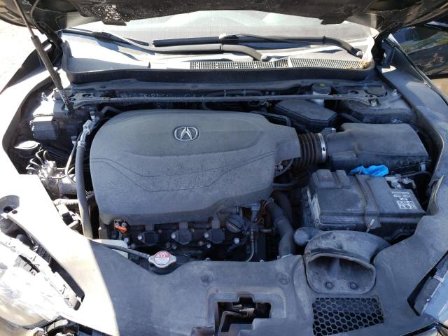 19UUB3F68KA801640 - 2019 ACURA TLX TECHNOLOGY BLACK photo 11