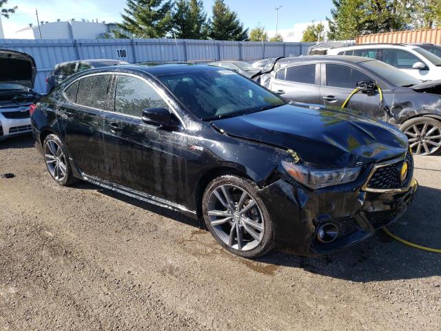 19UUB3F68KA801640 - 2019 ACURA TLX TECHNOLOGY BLACK photo 4