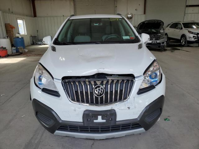 KL4CJASB0GB675001 - 2016 BUICK ENCORE WHITE photo 5