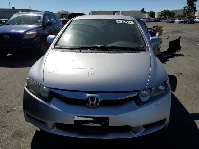 2HGFA1F58AH540629 - 2010 HONDA CIVIC LX SILVER photo 5