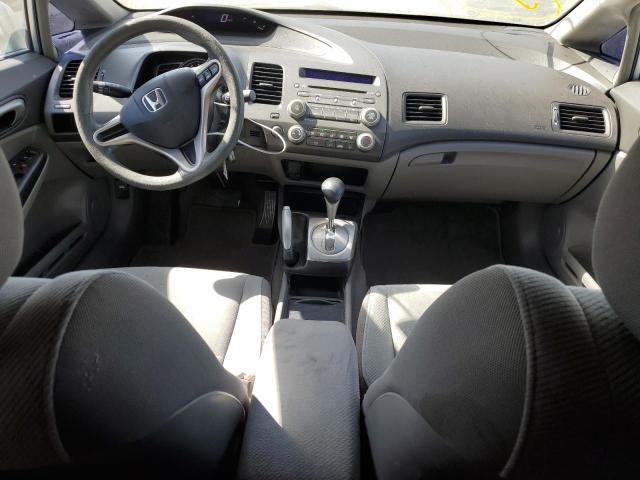 2HGFA1F58AH540629 - 2010 HONDA CIVIC LX SILVER photo 8